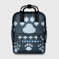 Женский рюкзак Вязанные тигровые лапки