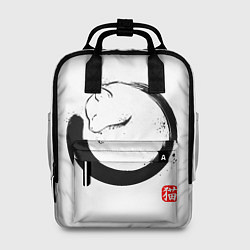 Рюкзак женский Котик на тебе спит, цвет: 3D-принт