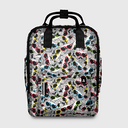 Рюкзак женский Модные Собачки, цвет: 3D-принт