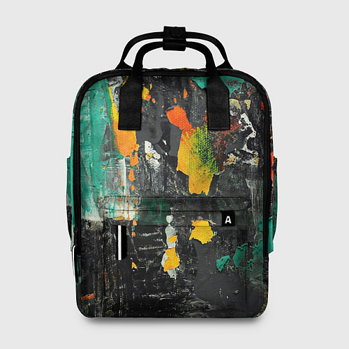 Женский рюкзак Пятна краски / 3D-принт – фото 1