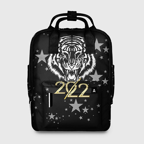 Женский рюкзак Символ года тигр 2022 Ура-Ура! / 3D-принт – фото 1