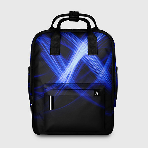 Женский рюкзак Синяя бесконечность энергии / 3D-принт – фото 1