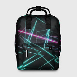 Рюкзак женский Лазерная композиция, цвет: 3D-принт