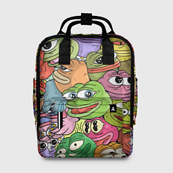Рюкзак женский Pepe BOMBING, цвет: 3D-принт