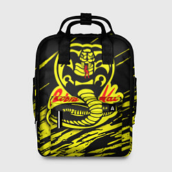 Рюкзак женский Кобра Кай логотип, цвет: 3D-принт