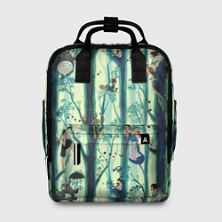 Рюкзак женский Ghibli All, цвет: 3D-принт