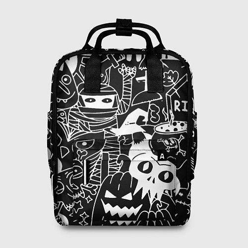 Женский рюкзак Monster & Cat / 3D-принт – фото 1