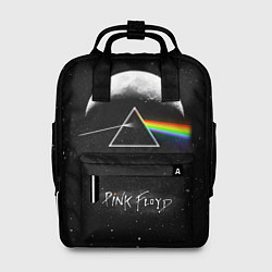 Рюкзак женский PINK FLOYD LOGO ПИНК ФЛОЙД ЗВЕЗДЫ, цвет: 3D-принт