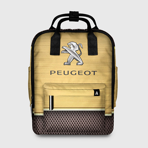 Женский рюкзак Peugeot: Gold / 3D-принт – фото 1