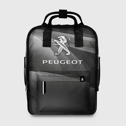 Женский рюкзак Peugeot blak / 3D-принт – фото 1