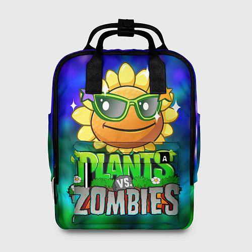 Женский рюкзак Plants vs Zombies подсолнух / 3D-принт – фото 1