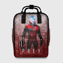 Рюкзак женский Prey Grey and blood, цвет: 3D-принт