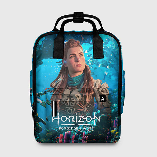 Женский рюкзак Элой Horizont Forbidden West / 3D-принт – фото 1