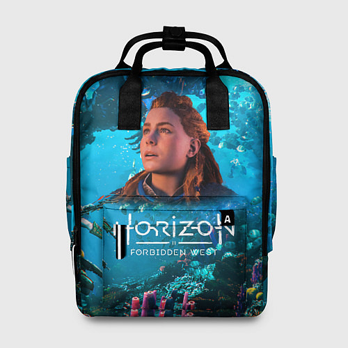 Женский рюкзак Horizon Forbidden West Подводный мир / 3D-принт – фото 1