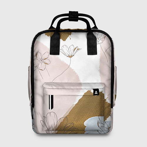 Женский рюкзак Палитра на холсте / 3D-принт – фото 1