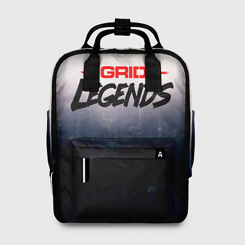 Женский рюкзак Grid Legends, лого / 3D-принт – фото 1