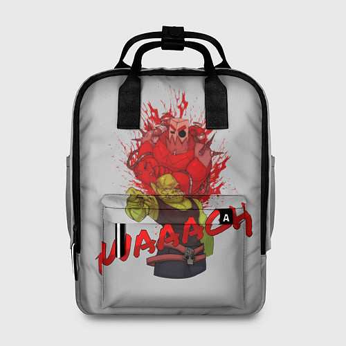Женский рюкзак Waaagh reference / 3D-принт – фото 1