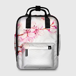 Рюкзак женский Распустившаяся весна, цвет: 3D-принт