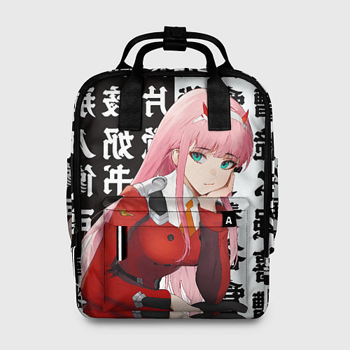 Женский рюкзак Ноль два Любимый во франксе Zero Two / 3D-принт – фото 1