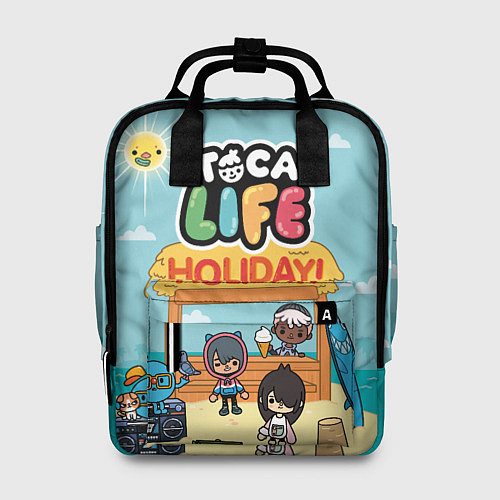 Женский рюкзак Toca Life Holiday! / 3D-принт – фото 1