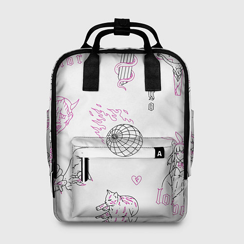 Женский рюкзак Эго / 3D-принт – фото 1
