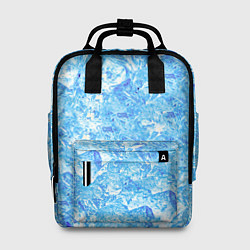 Рюкзак женский Сапфировые Кубики Льда, цвет: 3D-принт