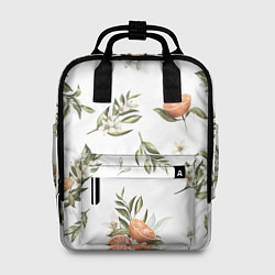 Женский рюкзак Цветы Цитрусовых Мандарин