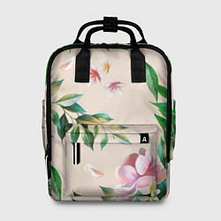 Рюкзак женский Цветы Летние, цвет: 3D-принт