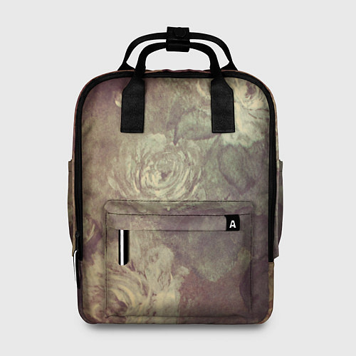 Женский рюкзак Цветы картина маслом / 3D-принт – фото 1