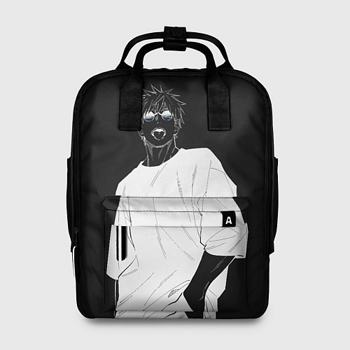 Женский рюкзак Сатору Годжо на стиле МАГИЧЕСКАЯ БИТВА / 3D-принт – фото 1