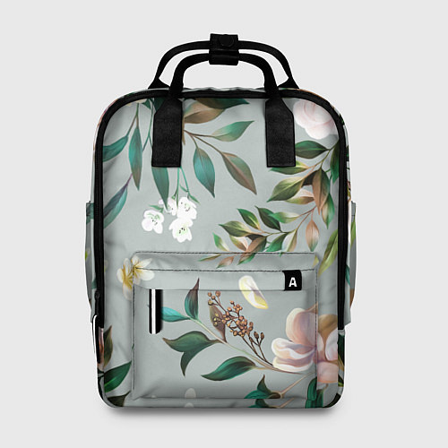 Женский рюкзак Цветы Цветочный Букет / 3D-принт – фото 1