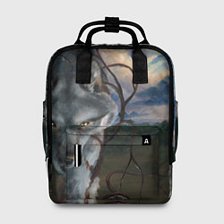 Рюкзак женский IN COLD wolf without logo, цвет: 3D-принт