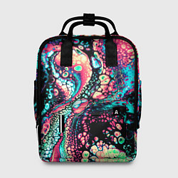 Рюкзак женский Acid Wave, цвет: 3D-принт