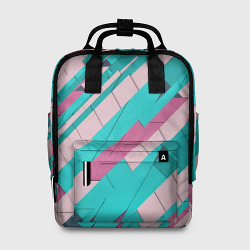 Женский рюкзак Striped / 3D-принт – фото 1