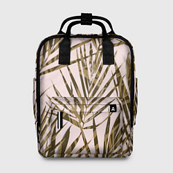 Рюкзак женский Тропические Пальмы Летом, цвет: 3D-принт