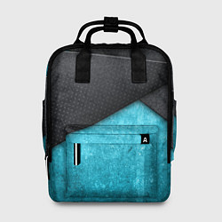 Рюкзак женский Карбоновые пластины, цвет: 3D-принт