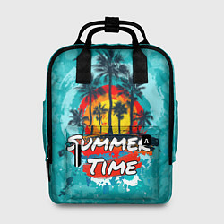 Рюкзак женский Summer time - летнее время, цвет: 3D-принт