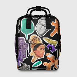 Женский рюкзак Underground pattern Fashion trend