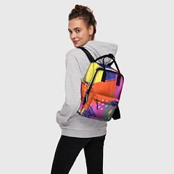 Рюкзак женский Красочная летняя картинка Fashion trend, цвет: 3D-принт — фото 2