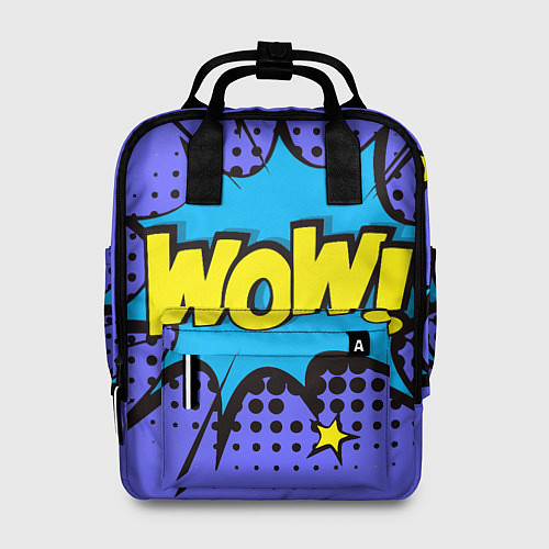 Женский рюкзак POP ART - стрикеры WOWWTF / 3D-принт – фото 1