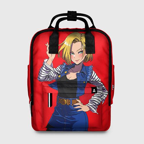 Женский рюкзак Андроид 18 Вайфу Dragon ball / 3D-принт – фото 1