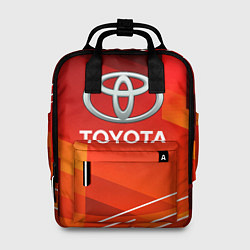Рюкзак женский Toyota Abstraction Sport, цвет: 3D-принт