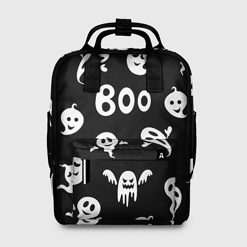 Женский рюкзак Приведение Boo Хэллоуин / 3D-принт – фото 1