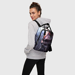 Рюкзак женский Берсерк С Мечечём На Плече, цвет: 3D-принт — фото 2