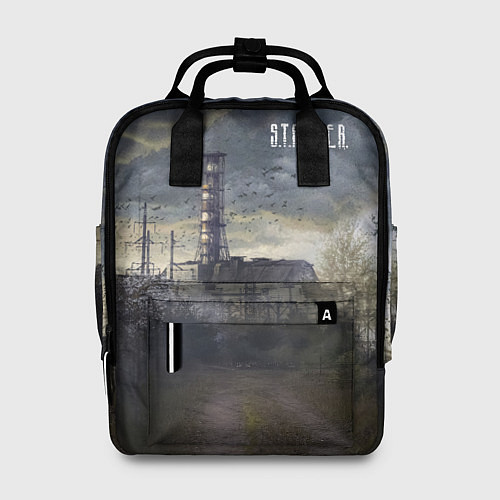 Женский рюкзак STALKER Саркофаг / 3D-принт – фото 1