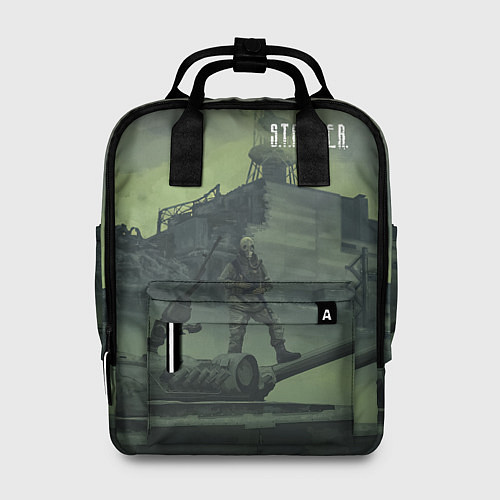 Женский рюкзак STALKER Военный На Танке Возле ЧАЭС / 3D-принт – фото 1
