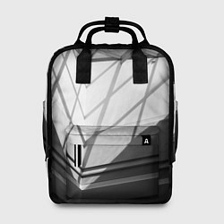 Рюкзак женский Абстрактные тени и геометрические фигуры, цвет: 3D-принт