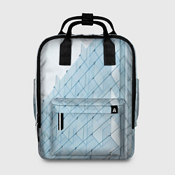 Рюкзак женский Абстрактный стеклянный мир, цвет: 3D-принт