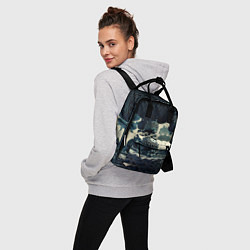 Рюкзак женский Трехмерный готический фрактал, цвет: 3D-принт — фото 2