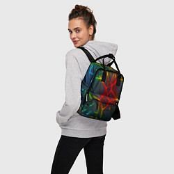 Рюкзак женский Семицветный перелив, цвет: 3D-принт — фото 2